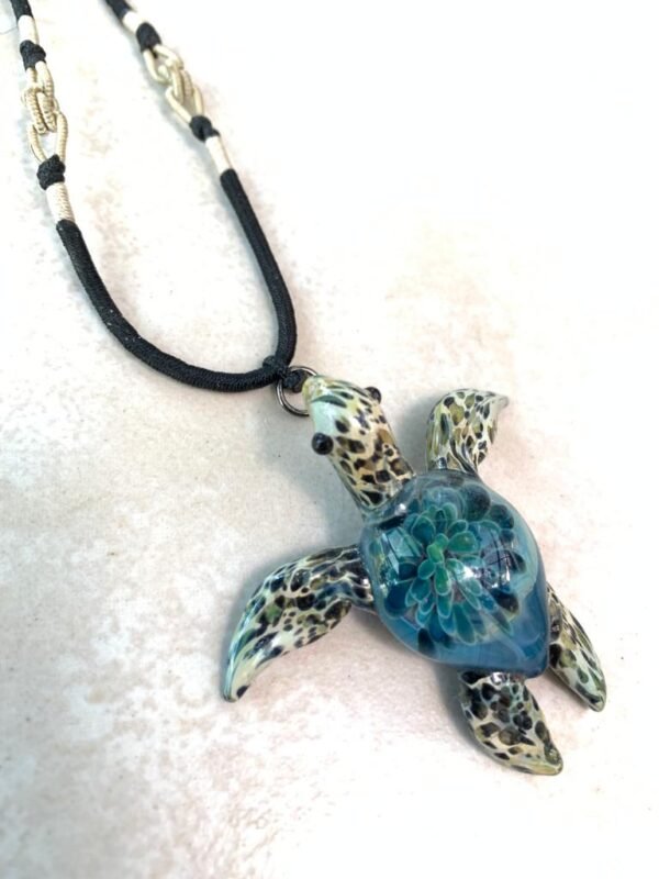 Sea Turtle Pendant Necklace Aquatic Beach Party Jewelry for Him or Her Ocean Sea Turtle decor